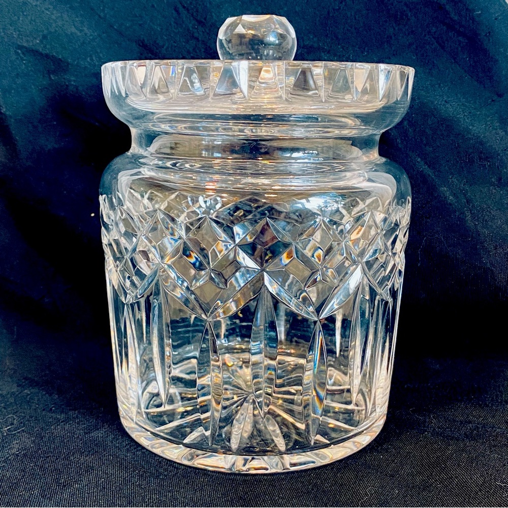 Waterford Crystal Biscuit Jar Lismore Suite Pattern